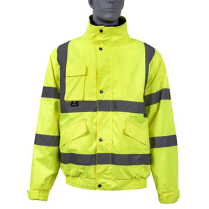 Vêtements de sécurité matelassés durables et isolés contre le froid, faible MOQ, fournisseur de vestes et pantalons de travail, vêtements de travail professionnels de classe 2 - Product Image 3