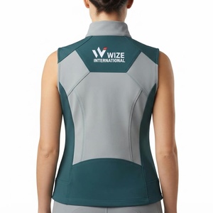 Chaleco Deportivo de Equitación para Mujer, con Cierre Completo, Cuello Alto, Ligero, Transpirable y Elástico en Cuatro Direcciones - Product Image 2