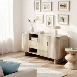 Buffet en bois de manguier clair Vandana Radiant Arion - Product Image 1