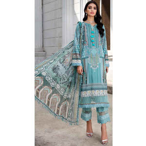 Vestido de Verano Pakistaní Shalwar Kameez para Mujer, Nuevo Estilo en Oferta, Logotipo Personalizado, Listo para Usar o Cosido, Diseño Sólido - Product Image 1