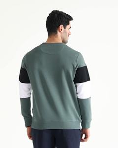 เสื้อสเวตเชิ้ตผู้ชายพรีเมียม ผ้าฟลีซนุ่ม กันน้ำ ระบายอากาศได้ดี สำหรับฤดูหนาว คุณภาพสูง ผสมผ้าฝ้าย อุ่นสบาย คอกลม สไตล์ลำลอง - Product Image 2