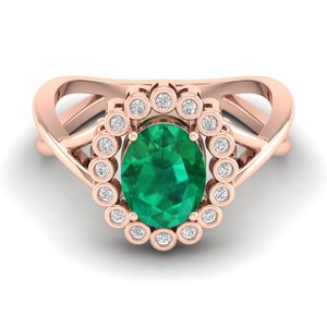 REYES New Design 925 Sterling <b>Silver</b> GRA Certified Moissanite <b>Ring</b> For Women Oval Cut 1.2Ct <b>Emerald</b> Gemstone Birthstone <b>Rings</b> - Product Image 1
