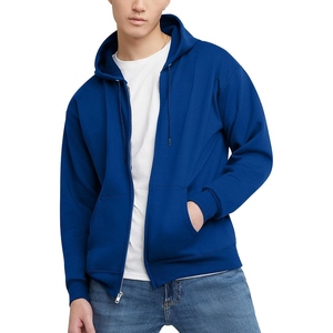 Sweat à capuche zippé élégant pour homme, veste chaude en coton, sweat-shirt confortable, vêtement d'extérieur tendance - Product Image 2