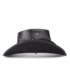 Sombrero de Vaquero para Hombre, Hecho en Pakistán, de Primera Calidad, a Rayas, Informal, de Invierno, Marca Privada, Tendencia Actual - Product Image 3