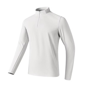 Custom Performance Compression Gym Shirt Manufacturer Premium Fitness Apparel Quick Dry <b>Polyester</b> Spandex Custom Logo OEM ODM - Product Image 5