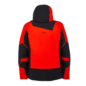 Men Olive <b>Green</b> Waterproof <b>Ski</b> <b>Jacket</b> With Hood Synthetic Insulation Zipper Closure - Product Image 4