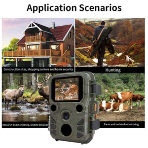 Nouvelle caméra de chasse avec capteur CMOS 2.7K vidéo 16MP photo, grand angle 120°, batterie AA, écran TFT 2.0'', temps de déclenchement 0.2S, vision nocturne - Product Image 3