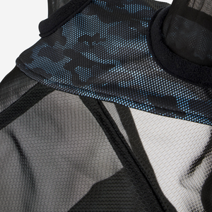 สินค้ามาใหม่ ผ้าคลุมหน้าม้ากันแมลงวัน ระบายอากาศได้ดี สวมใส่สบาย พร้อมโลโก้สั่งทำได้ สายรัดศีรษะและสายบังเหียนแบบยืดหยุ่นเรียบลื่น - Product Image 5