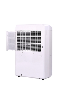 Deshumidificador inteligente DYA para uso comercial con control táctil, humidistato ajustable y conexión de drenaje externo - Product Image 3