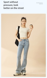 OEM เสื้อยืดกีฬาสตรี เสื้อยืดลายทาง เสื้อยืดออกกำลังกาย เสื้อยืดโยคะ เสื้อยืดระบายอากาศ เสื้อยืดแห้งเร็ว เสื้อยืดแขนสั้น - Product Image 2