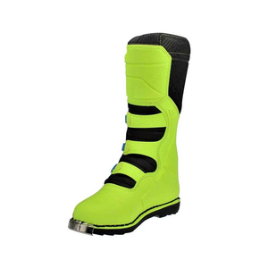 Chaussures de motocross imperméables, respirantes et à séchage rapide, confortables, avec doublure en cuir véritable et semelle intérieure en caoutchouc, plates, pour la conduite hivernale - Product Image 2