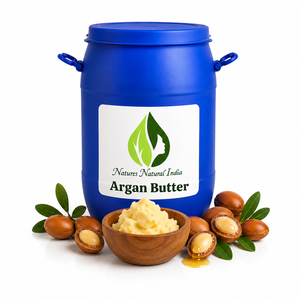 Lotion pour le corps à l'huile d'argan pure à 100% pressée à froid, biologique, naturelle d'Inde, pour tous types de peaux, adultes - Product Image 1