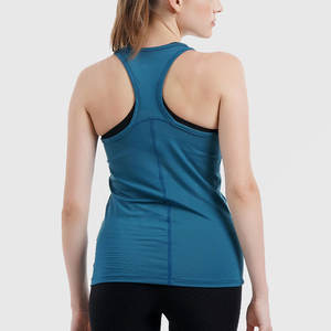 Camiseta sin mangas personalizada para mujer, la mejor calidad en línea, nueva llegada, barata, elegante, al por mayor, con espalda cruzada - Product Image 4