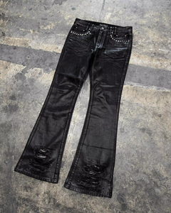 Designer Jeans <b>Pant</b> Wideleg Oversized Straight <b>Boot</b> Cut Wide Leg Raw Japanese Style Salvage Selvedge Baggy Denim Jean Men - Product Image 2