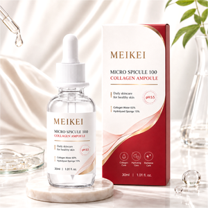 Sérum Ampoule au Collagène Coréen OEM ODM Marque Privée Anti-Âge Raffermissant Hydratant pour le Visage Support ISO MoCRA - Product Image 6
