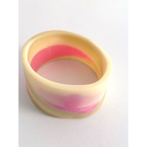 Elegante Juego de Brazaletes de Resina con Cristales Étnicos para Mujer, Accesorios de Moda para Vestimenta Cultural - Product Image 2