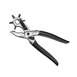 Pince à poinçonner rotative en acier inoxydable 8,5 pouces pour bijoux et artisanat du cuir Zetomed Pro - Product Image 5