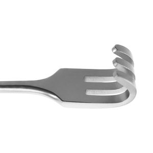 ชุดเครื่องมือผ่าตัดแบบใช้มือ ยี่ห้อ Jamso Industries รุ่น TC Senn Muller Retractor ปลายแหลมสองด้าน ขนาด 15.8 ซม. ด้ามจับสีทอง ได้รับการรับรองมาตรฐาน CE - Product Image 6