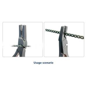 Pinzas para doblar placas óseas, herramienta quirúrgica ortopédica profesional para la fijación de fracturas. - Product Image 3