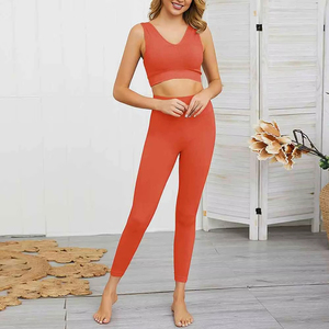 Conjunto de Yoga para Mujer de Uso Diario, Material Suave y Elástico, Conjunto de Yoga para Mujer de Ajuste Activo - Product Image 4