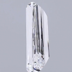 เพชรทรงบาแกตต์เรียวแหลม เพาะเลี้ยงในห้องปฏิบัติการ 3 กะรัต ความสะอาดระดับ VS สี E ตัดแบบสั่งทำ เพชรเม็ดเดี่ยว รับรองโดย IGI สำหรับทำเครื่องประดับ - Product Image 2