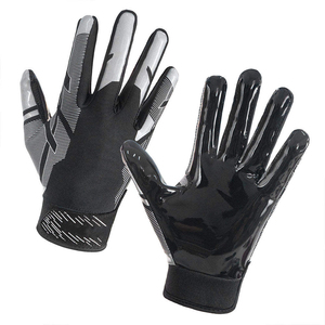 Guantes de Fútbol Americano Personalizados de Moda al por Mayor, con Pantalla Táctil, Cuero Sintético, Látex, Agarre Antideslizante - Product Image 2