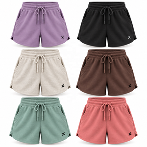 <b>Women's</b> Leisure <b>Shorts</b> | <b>Black</b> White Beige Red Blue Green | X Sports City Anti-Wrinkle Summer | OEM ODM | Custom Logo | - Product Image 5