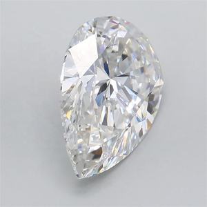 Finest Lab Grown CVD Diamond 11,05 MM Forma de pera 2,00 CT. Blanco F Color VVS2 Claridad IGI Certificado para Proponer Anillo único - Product Image 5