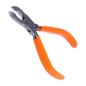 Pince à bec effilé professionnelle pour opticien, avec poignée moulée en nylon et plastique, surface de mâchoire dentelée, pour outils d'opticien et de lunetterie - Product Image 3