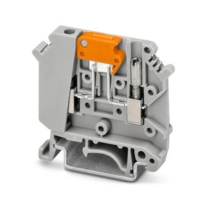 Bloque de terminales cerámico UK 5-MTK-P/P - Conexión de perno de 4 polos, contacto de cobre, 200A máx. continuo, desconexión por cuchilla 3004032 - Product Image 1