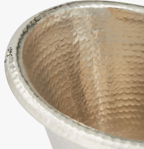 Heavy Duty Hammered Metal Drinks Cooler <b>Bucket</b> with Decorative Feet Large Outdoor Party <b>Champagne</b> Wine Ice Tub Barware INDIA - Product Image 5