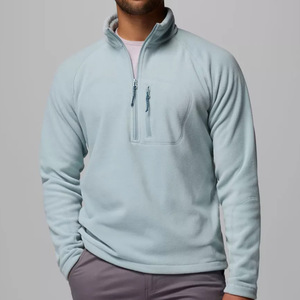 Suéter de lana negro personalizado para hombre con doble cremallera, suéter tejido, chaqueta tejida, sudadera informal y suave para hombre - Product Image 2