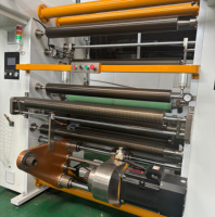 Machine de laminage à chaud électrique automatique à grande vitesse pour film plastique, laminatrice à rouleaux motorisée de qualité alimentaire, à économie d'énergie