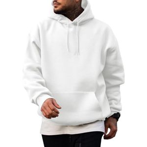 Sudadera con Capucha Verde para Hombre, Sudadera Premium con Capucha, Manga Larga, Estilo Casual Urbano, con Bolsillo Canguro, Forro Polar - Product Image 5