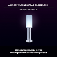 TOURS TWS Official Modern LED Light Stick Lampu Musik dengan Warna RGB untuk Pengalaman Audio yang Ditingkatkan