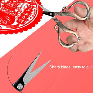 Tijeras para Cutículas, Tijeras de Sastre para Hilo, Bordado y Tela, Tijeras de Arte para el Hogar, Herramienta de Costura y Manualidades DIY - Product Image 3