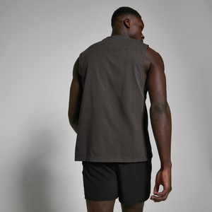 Camiseta sin mangas 100% algodón para hombre, chaleco informal de verano, transpirable, para gimnasio, entrenamiento, básica, lisa, sin mangas, venta al por mayor, OEM - Product Image 2