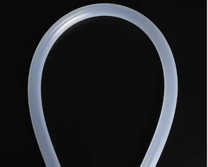 Tuyau flexible en silicone transparent 100 % pur, inodore, 1/4 po, 10 pi par rouleau, pour vide, basse tension, homologué 300 V - Product Image 2