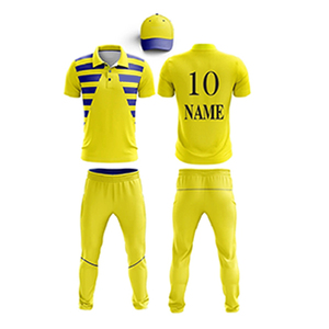 Uniforme de Cricket 100% Poliéster en Oferta, Uniforme de Cricket con Impresión Personalizada para Jóvenes y Adultos en Uniforme de Cricket de Calidad Pura - Product Image 1