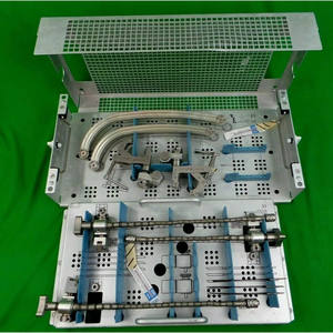 ชุดเครื่องมือยึดตรึงสมองและกะโหลกศีรษะ Azicon Neuro J Arm Flexible Retractor Set พร้อมที่ยึดใบมีดแบบยึดติดด้วยตัวเองและชุดอุปกรณ์ยึดติดแบบ Spatula - Product Image 1