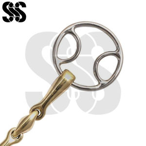 Créez votre propre embout buccal articulé en acier inoxydable poli de haute qualité pour rêches, bridons et mors de conduite – Durable et confortable - Product Image 5