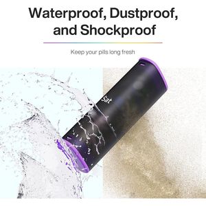 Grande Portapillole Settimanale 7 Giorni, 2 Volte al Giorno (Mattina e Sera), Doppio Contenitore per Medicinali e Integratori - Product Image 3