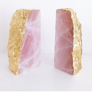 Serre-livres en pierre Quartz rose Serre-livres en cristal Serre-livres en pierre précieuse Agate naturelle Guérison Chakra Pierre Grossiste - Product Image 5