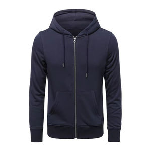 Tissu polaire super doux personnalisé en gros, 53% coton, 43% modal, 4% élasthanne, respirant, extensible dans les 4 sens, broderie 3D, coupe droite pour homme - Product Image 3