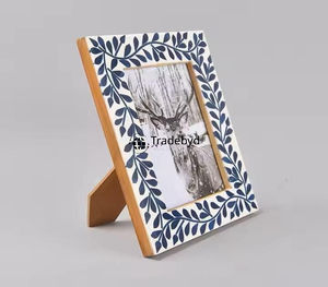 Marco de Fotos de Calidad Premium con Incrustaciones de Hueso Hecho a Mano por Artesanos, Marco Decorativo Elegante de Tradebyd - Product Image 4