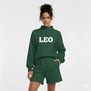 ชุดเซ็ตพิมพ์ลายสำหรับผู้หญิง ดีไซน์สดใส เนื้อผ้านุ่ม ระบายอากาศได้ดี สวมใส่สบาย น้ำหนักเบา ตะเข็บคุณภาพพรีเมียม - Product Image 1