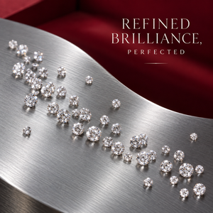 Diamant de laboratoire de qualité supérieure |   Diamant rond brillant, couleur GH, clarté VS, 0,040-0,075 CT, 2,1-2,6 MM, taille de précision, diamant non monté - Product Image 2