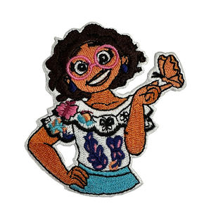 Patch brodé 3D coloré écologique, thermocollant ou à coudre, pour vêtements, chapeaux, sacs, vestes, logo, vente en gros, fournisseur d'usine - Product Image 2