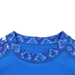 Chemises de bain pour hommes, Rash Guard UPF 50+, protection solaire UV, T-shirt à séchage rapide en polyester, T-shirts de plage, vêtements de sport, Rash Guard - Product Image 5