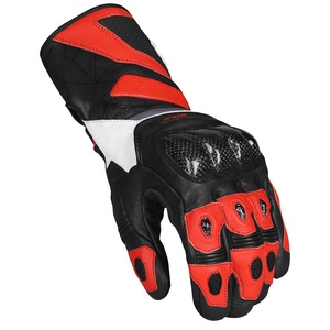 Guantes de carreras de motos de cuero real para hombre con tecnología de pantalla táctil Equipo de ciclismo para deportes de invierno - Product Image 3